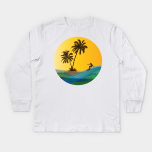 Surfer Kids Long Sleeve T-Shirt